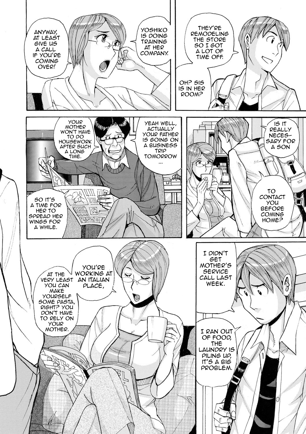 Hentai Manga Comic-Mother's Care Service 2-Read-2